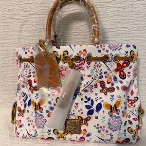 Dooney and Bourke Disney Flower and Garden Special Edition Passholder Bag